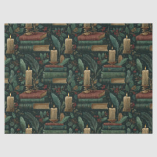 Dark Academia Book Lover Tissue Paper