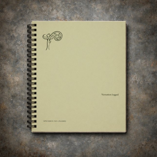 Dark Academia Botany Garden Reader Gift Notebook (Creator Uploaded)