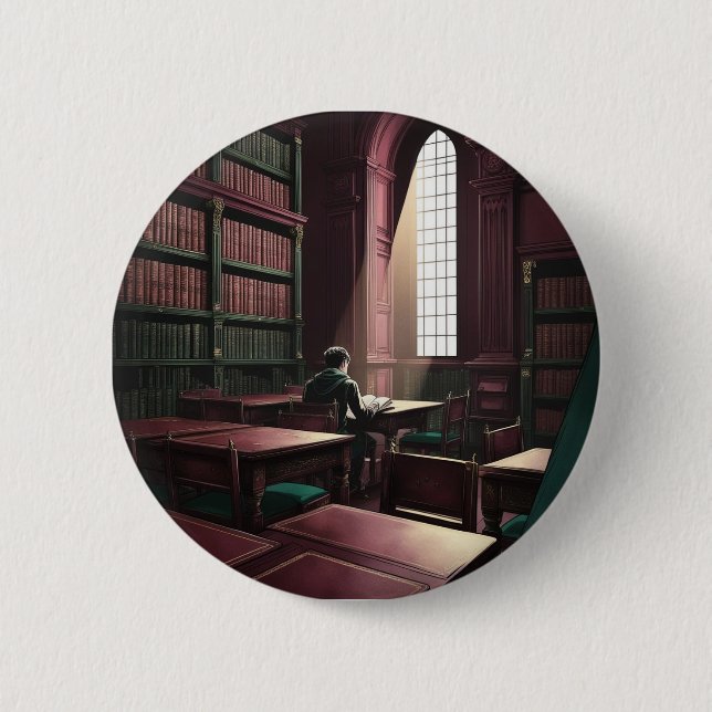 Dark Academia button (Front)