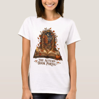 Dark Academia Halloween Book Lover T-Shirt