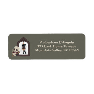 Dark Academia Photo Return Address