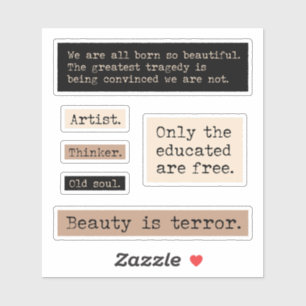 Dark academia quotes pack