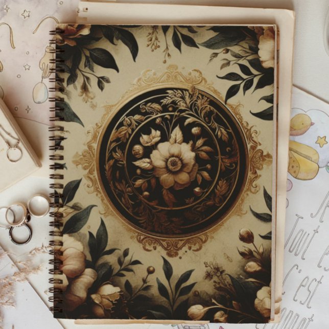 Dark Academia Stamp Vintage Gothic Philately  Planner (Creator Uploaded)