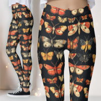 Dark Academia Victorian Gothic Moth Specimens