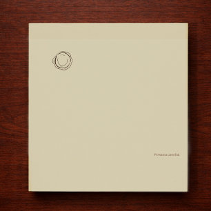 Dark Academia Wax Seal– Minimalist Vintage Library Notepad