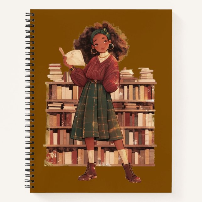 Dark Academia Writers  Notebook (Front)