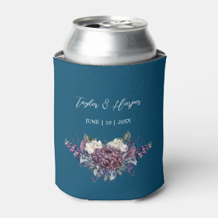 Dark Aesthetic Goth Wedding Bouquet Can Cooler