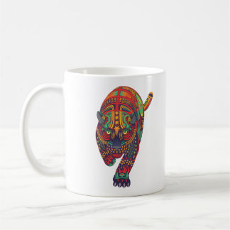 Dark Alebrije Cat Coffee Mug