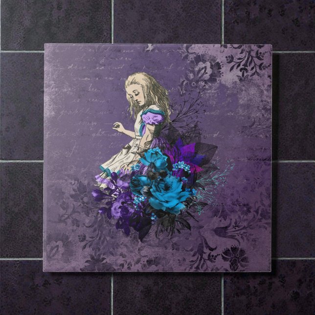 Dark Alice Rustic Deep Purple Tile (Creator Uploaded)