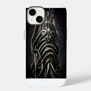 Dark Alien Statue of an Ancient Eldritch Horror iPhone 14 Case