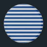 Dark and Light Blue Stripes Magnet<br><div class="desc">Dark and light blue stripes</div>