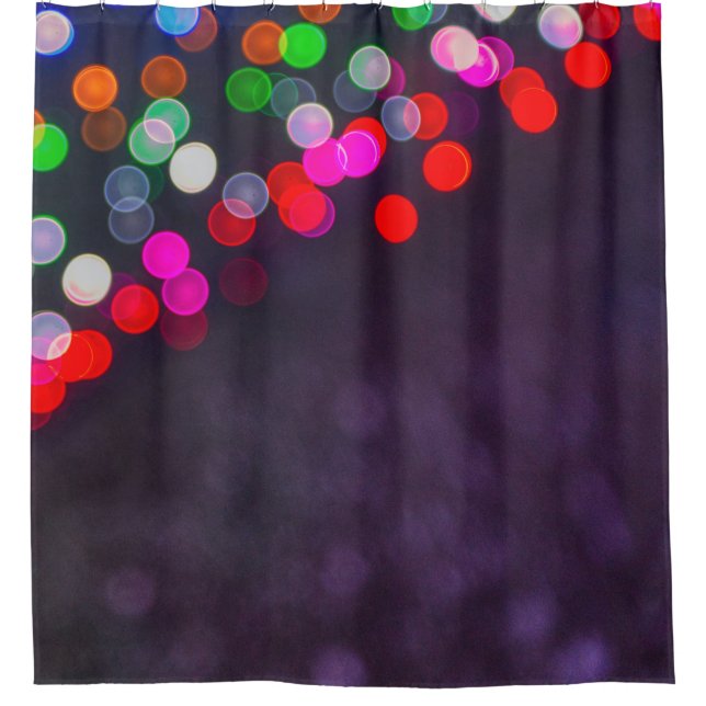 Dark and light shower curtain (Front)