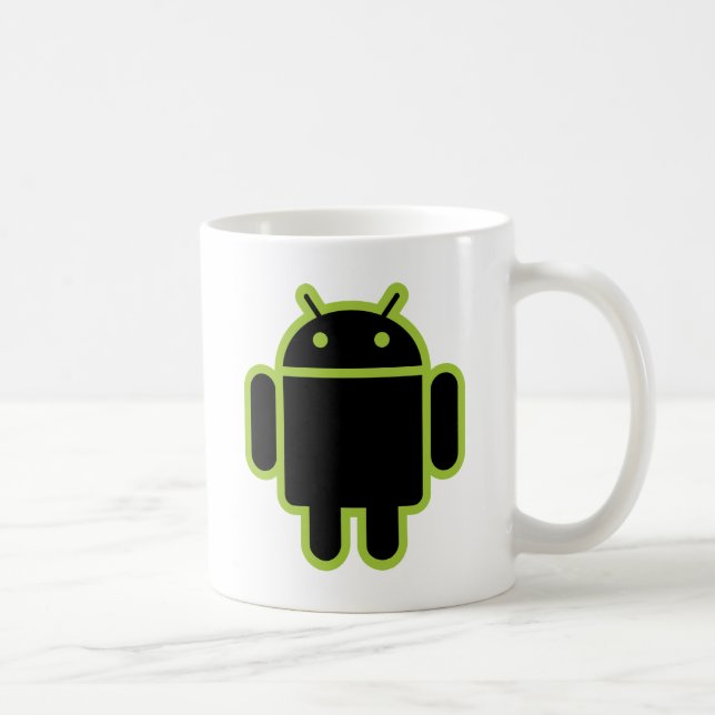 Dark Android Coffee Mug (Right)