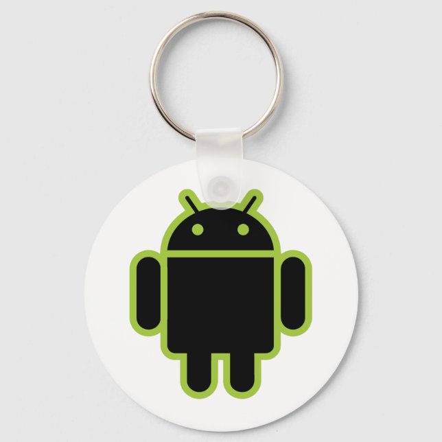 Dark Android Key Ring (Front)