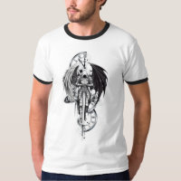  Dark Angel and Demon Winged Knight Ringer