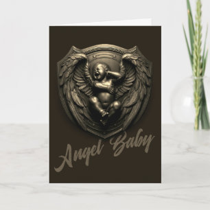 Dark Angel Baby Card