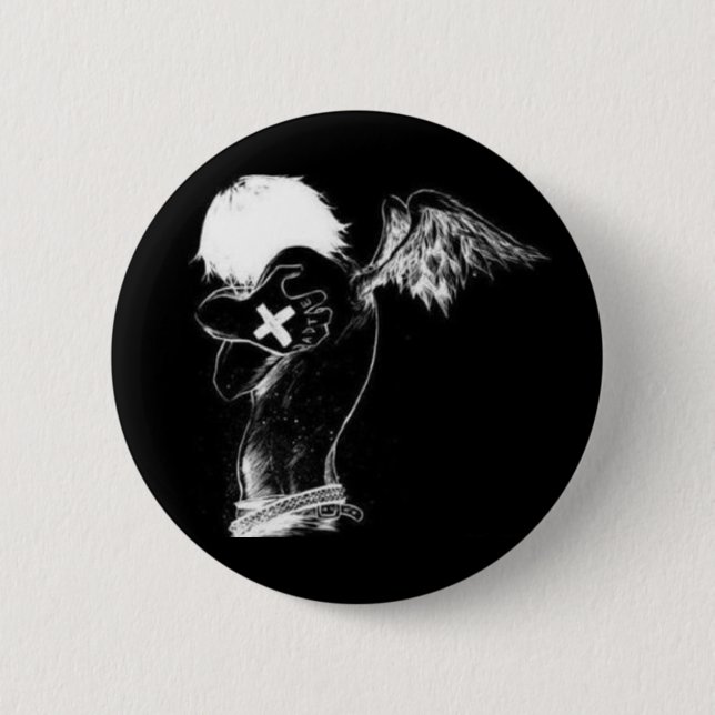Dark Angel Button (Front)