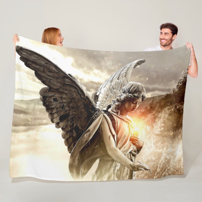 DARK ANGEL FLEECE BLANKET (In Situ)