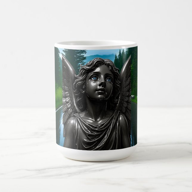 Dark Angel Gothic Gift Coffee Mug (Center)