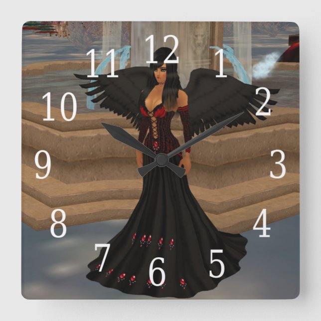 Dark Angel Love Clock (Front)