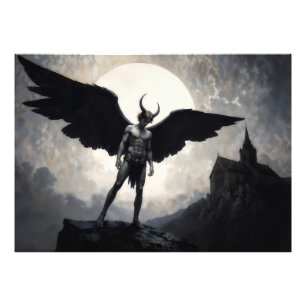 Dark Angel Lucifer Photo Print