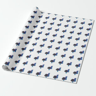 Dark Angelfish Wrapping Paper