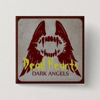 Dark Angels - Dead Hearts Novels 15 Cm Square Badge