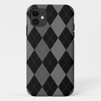 Dark Argyle iPhone 11 Case