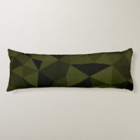 Dark army green black geometric mesh pattern cool 
