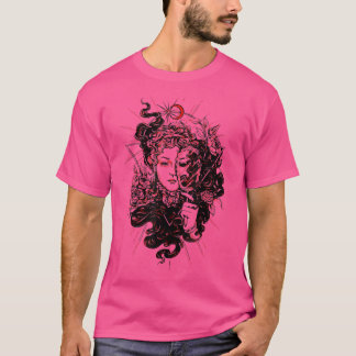 Dark Art Grunge Gothic Women Horror Graphic Clothe T-Shirt