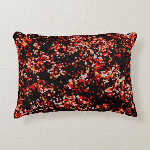 Dark Autumn Confetti Decorative Cushion