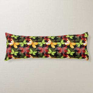 Dark Autumn Pattern Body Cushion
