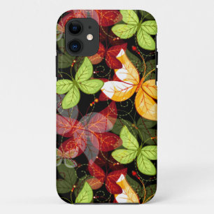 Dark Autumn Pattern iPhone 11 Case