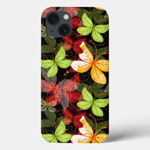 Dark Autumn Pattern iPhone 13 Case