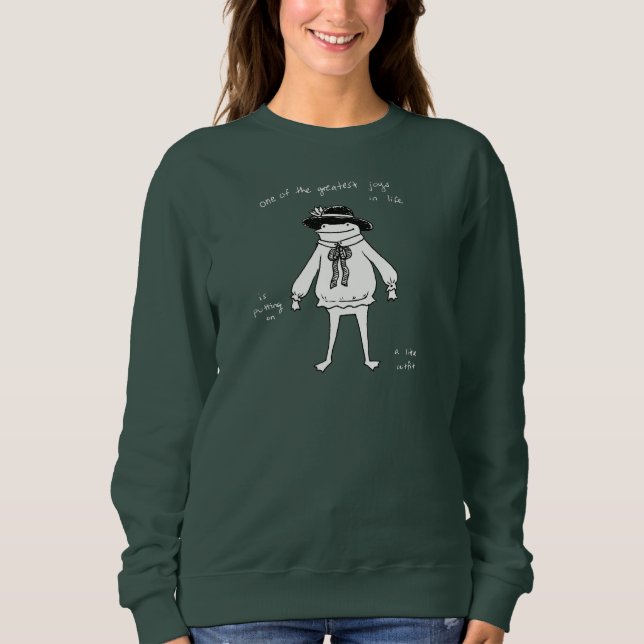 Dark Background ALT - Little Outfit Sweatshirt (Front)