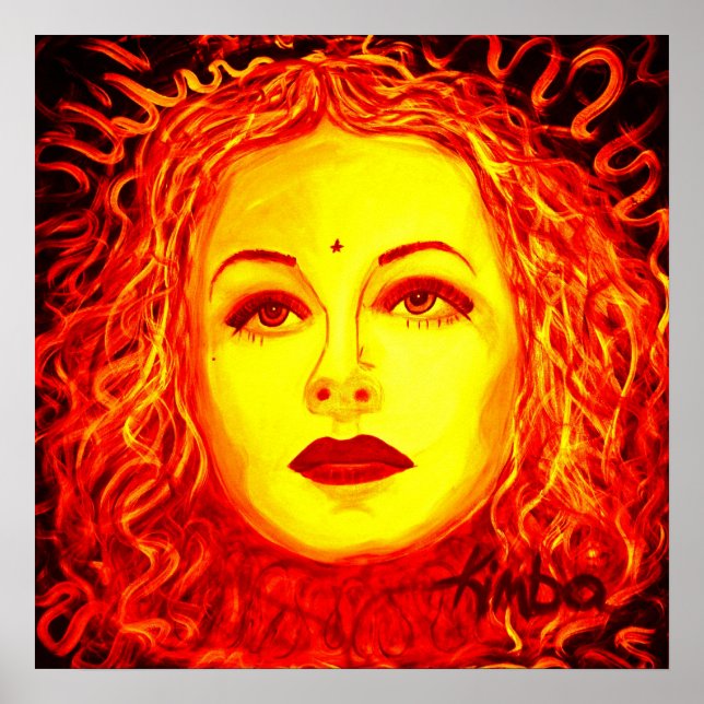 Dark Beauty 20x20" Poster (Front)