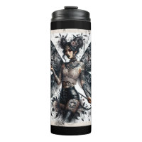 Dark Beauty Gothic Asian Fairy Tattoos & Whip