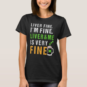 Dark Beer Drinking Saint Patricks Irish Shut Up L T-Shirt