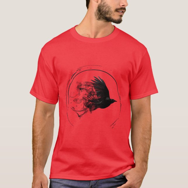 Dark bird vintage T-Shirt (Front)