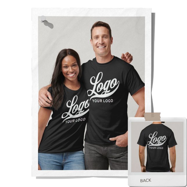 Dark Black Company Logo Swag Business Men Women T-Shirt (Creator Uploaded)