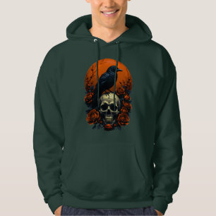 Dark Bloom Skull & Roses Graphic T-Shirt – Gothic  Hoodie