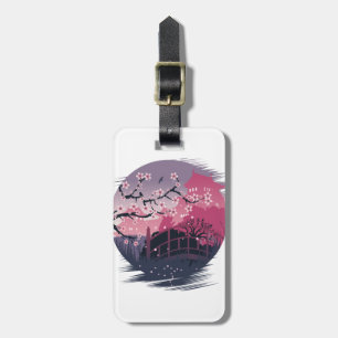 Dark Blossom  Luggage Tag