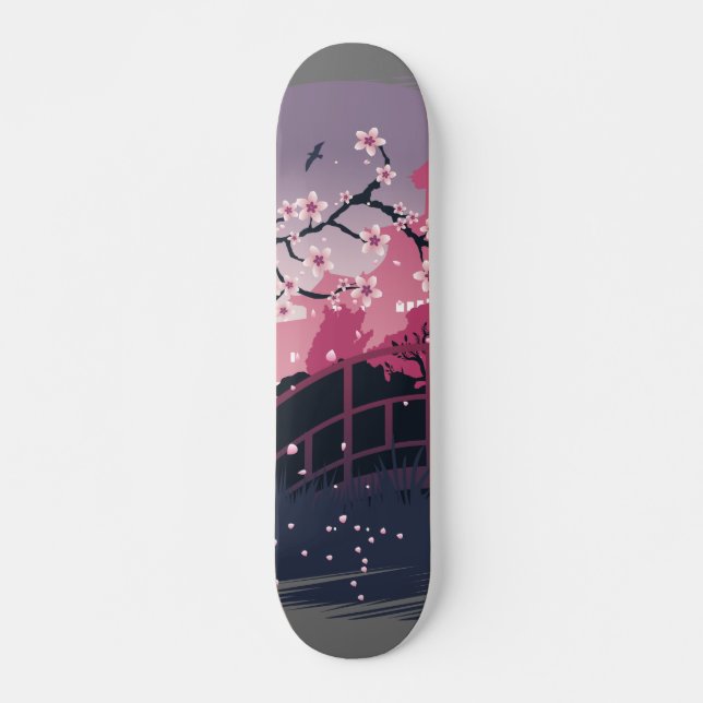 Dark Blossom Skateboard (Front)