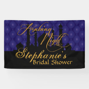 Dark Blue, Arabian Nights Themed Banner