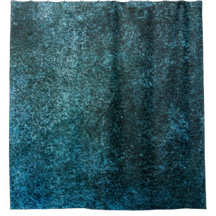 Dark blue background that is rough surface. abstra shower curtain