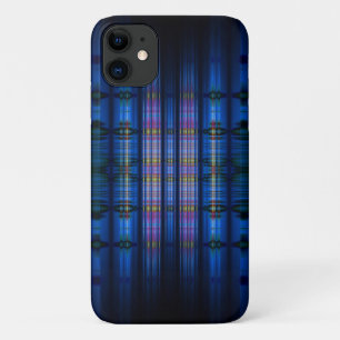 Dark blue blur pattern Case-Mate iPhone case