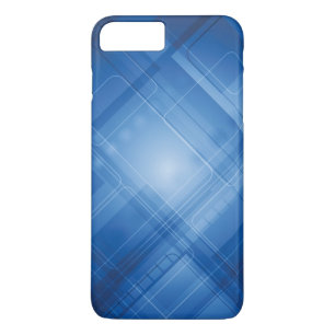 Dark blue hi-tech background Case-Mate iPhone case