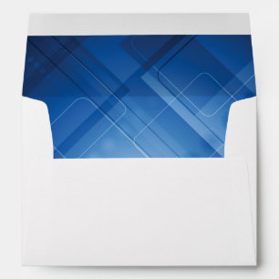 Dark blue hi-tech background envelope