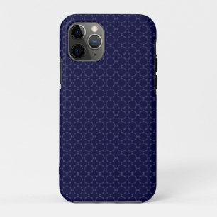 Dark Blue Islamic Geometric Pattern Case-Mate iPhone Case