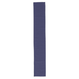 Dark Blue Islamic Geometric Pattern Long Table Runner
